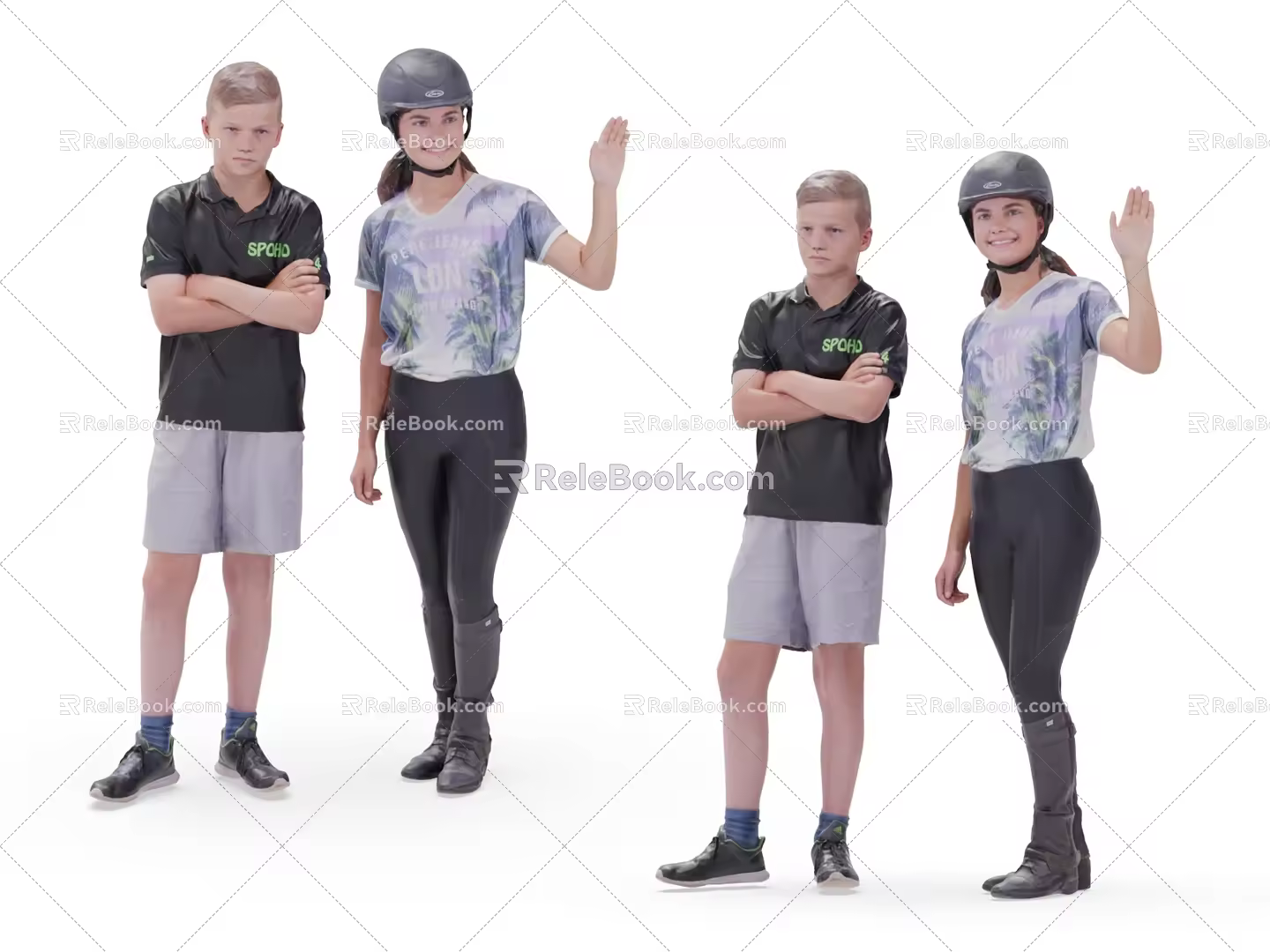 Character Multiplayer Role 3d model