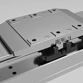 Industrial Precision Linear Module With Metal Structure Sliding Block And Guide Rail