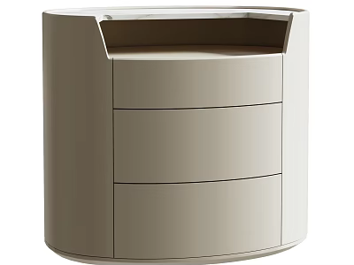 Modern Minimalist Console Table Side Cabinet With Drawers For Entryway Storage 3d model