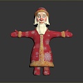 Wise Old Man Old Man Ancient Old Man Ancient Wise Warlock Taoist priest wizard mage 3d model