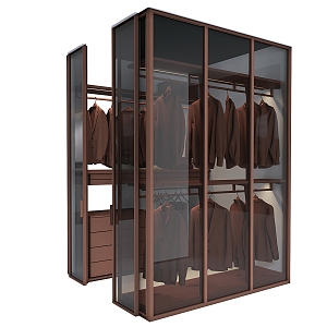 Wardrobe Cloakroom 3d model