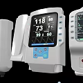 Medical Monitoring Devices Multi Parameter ECG Monitors With Digital Screens And Various Clinical Models