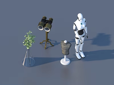 daily necessities craft ornaments art 3d model
