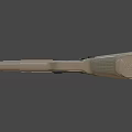 Game Movie Character Tactical Tan Pistol Weapon Design For Action Scenes
