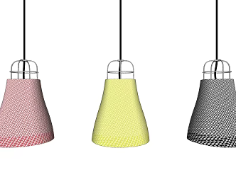 Nordic Chandelier Compilation Small Chandelier Combination 3d model