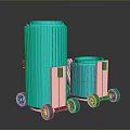 Modern Teal and Pink Luggage with Large Small Sizes Rolling Wheels and Handles