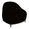 Minotti single sofa 3d model