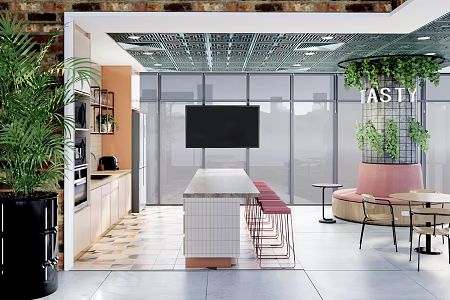 Modern pantry 3d model