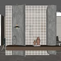 Quiet porch partition 3d model