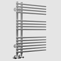 Bathtub Bathroom Setup Featuring Stainless Steel Towel Rails In Various Sizes