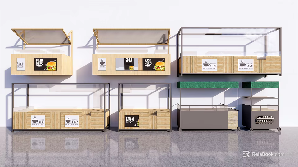 Multi Purpose Utility Vehicle With Spacious Storage Bins And Durable Exterior 3d model 