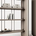 Modern Minotti Bookshelf 3d model