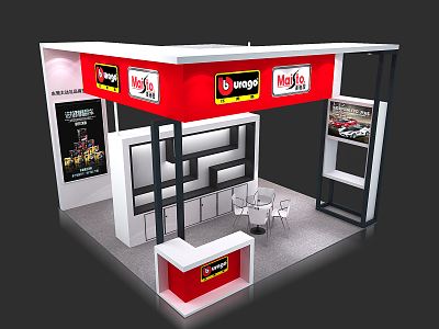 Modern Exhibition Booth model