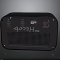 Black Electrical Power Strip With Pink Socket Icons And Good H Brand Design