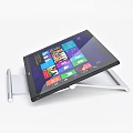 touch monitor computer monitor touch screen liquid crystal display digital products electrical appliances 3d model