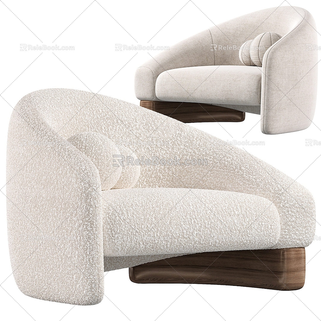 Modern Sofa Chair Leisure Chair Sofa Chair Leisure Chair Leisure Area Chair 3d model