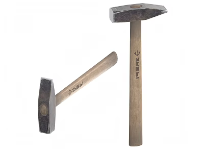 Heavy Duty Hardware Tools Metal Head Hammers with Wooden Handles for Repair Work 3d model
