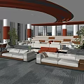 Activity Center Multi-function Hall 3d model