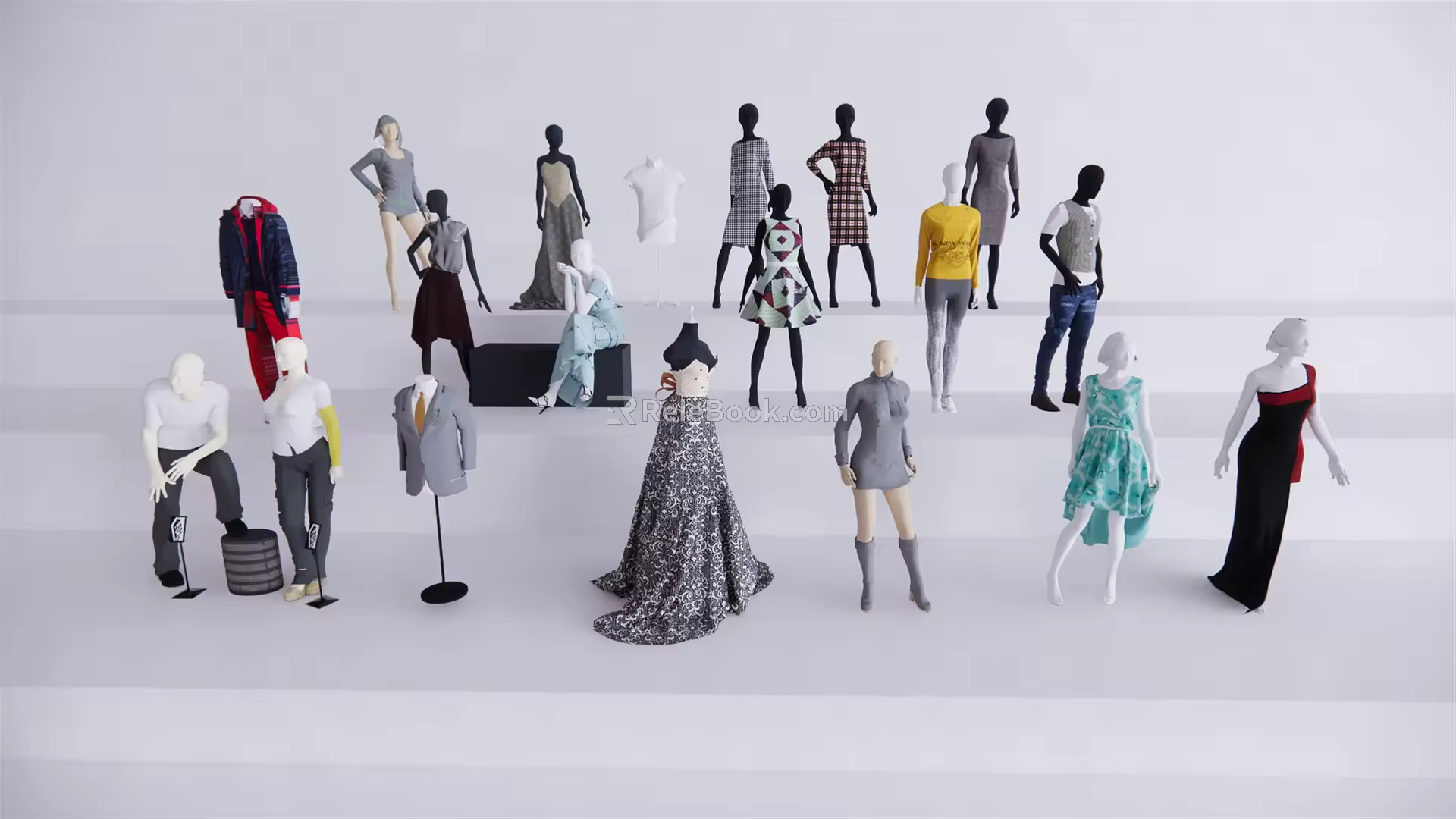 Modern Model 3d model