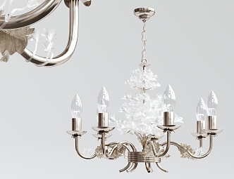 European-style chandelier 3d model