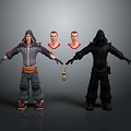 Characters Game Characters Game Characters Realistic Characters Cartoon Characters Handmade Cartoon Handmade 3d model