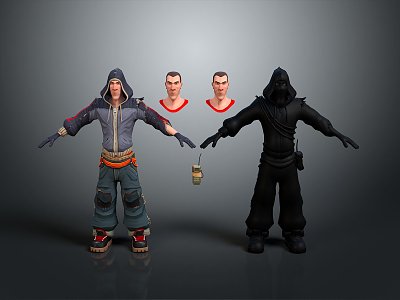 Characters Game Characters Game Characters Realistic Characters Cartoon Characters Handmade Cartoon Handmade 3d model