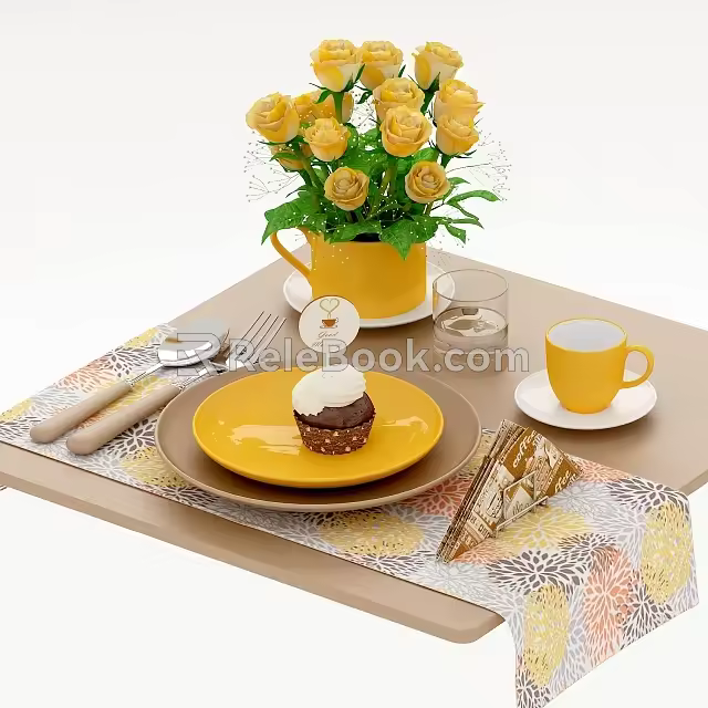 Tableware 3d model