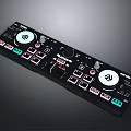 Portable Synthesizer Synthesizer Mixer Reverberator DJ Tuner Mixer Mixing Equipment 3d model