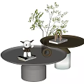 Coffee table combination 3d model