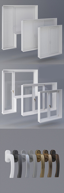 casement window 3d model