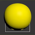 Yellow Smiley Face Wearing White 3D Glasses With Blue Red Lenses