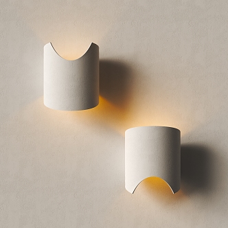 Modern wall lamp 3d model