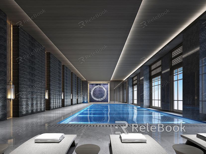 New Chinese Swimming Pool model