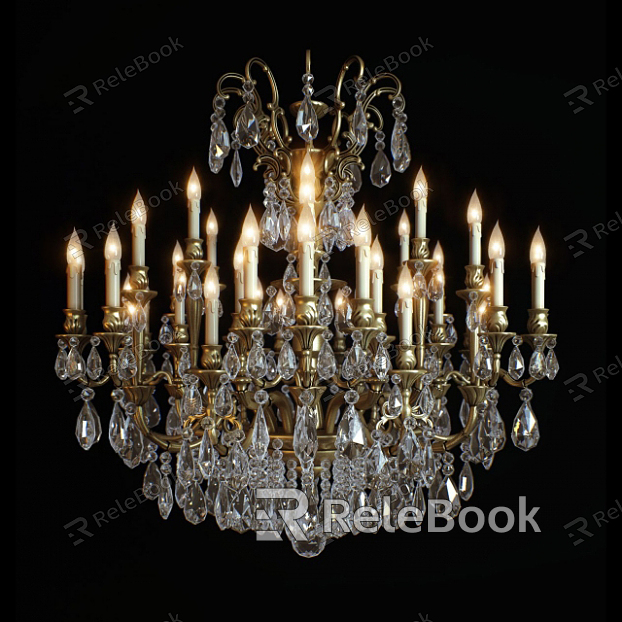 Crystal chandelier model