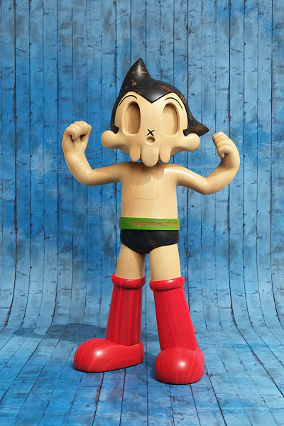Modern Toy Creative Doll Toy Astro Boy 3d model Modern Toy Creative Doll Toy Astro Boy 3d model