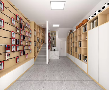 Modern Toy Store 3d model