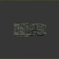 Green Military Armored Vehicle with Six Wheels Camouflage and Weapon System