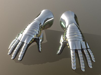 Weapon class hand armor model