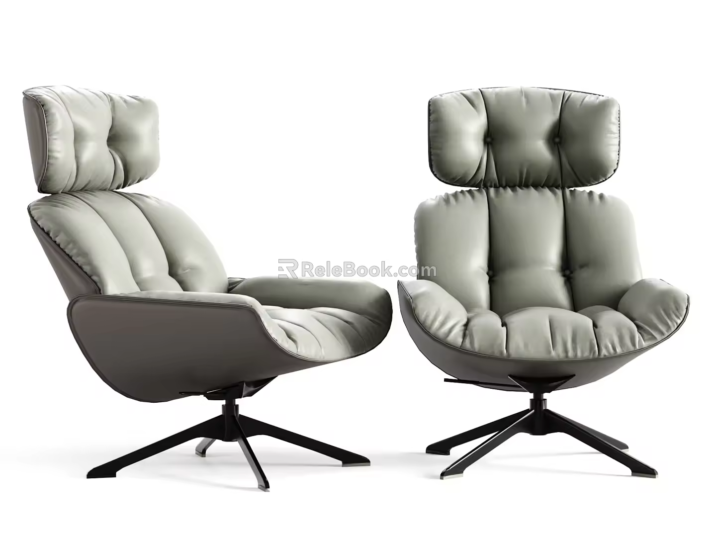 Modern Leisure Chair Work Chair Boss Chair Large Chair 3d model