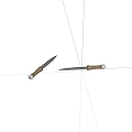 Knife Dagger 3d model