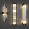Modern Wall Lamps With Glass And Metal Design For Contemporary Interior Lighting