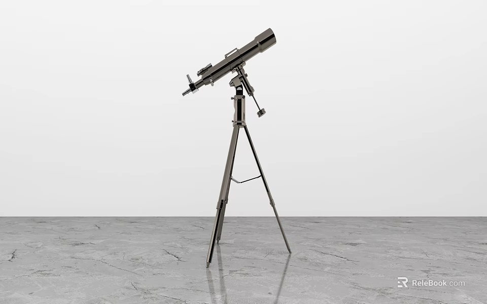 Commercial Equipment Tripod Mounted Optical Instrument For Professional Applications 3d model 