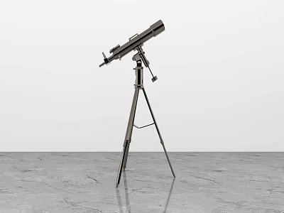 Commercial Equipment Tripod Mounted Optical Instrument For Professional Applications 3d model