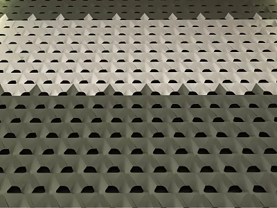 Modern wall wall decoration board 3d model