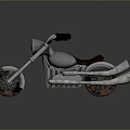 Motorcycle Two-wheeled Motorcycle Cross-country Motorcycle Road Race Motorcycle Motor Vehicle Transport 3d model