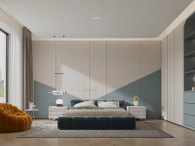 Modern Children's Room 3d model