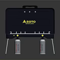 Portable SOTO Gas Stove With Double Burners And Folding Stand For Outdoor Cooking