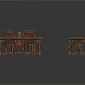 Rustic Solid Wood Dining Tables And Matching Chairs With Natural Wood Finish