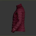 Stylish Pink Quilted Puffer Jacket with Full Zipper Closure for Women
