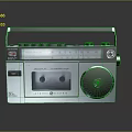 Sony Walkman Recorder Vintage Recorder Card Machine Tape Retro Recorder 3d model